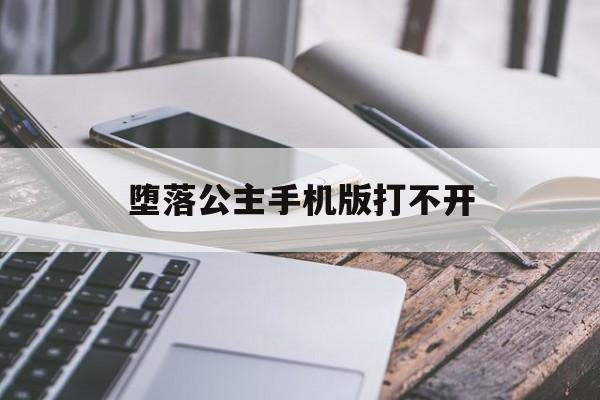 堕落公主手机版打不开(堕落公主手机版打不开怎么办)